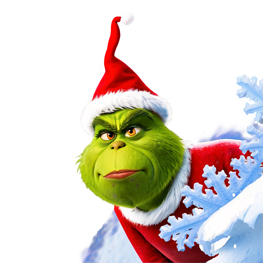 Grinch In Snow Png Xjs PNG image