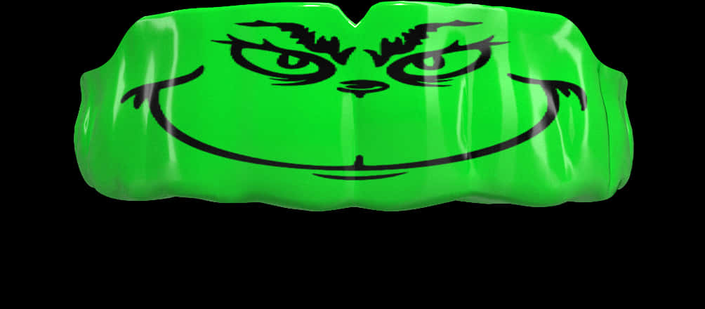Grinch Inflatable Smirk PNG image