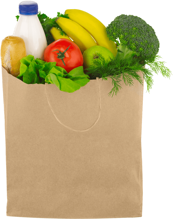 Grocery Shopping Bag Fresh Produce PNG image