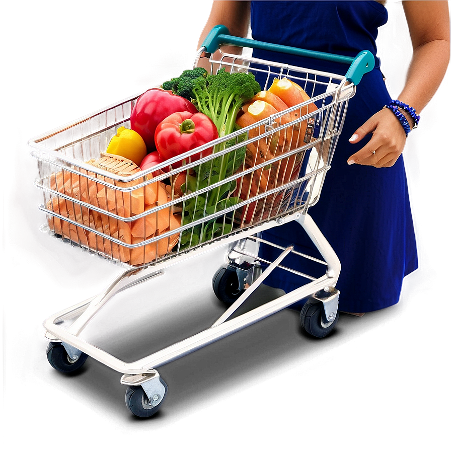 Grocery Shopping Cart Png Gmr47 PNG image