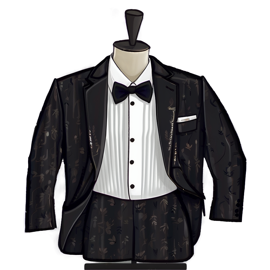 Groom's Wedding Tuxedo Png 63 PNG image