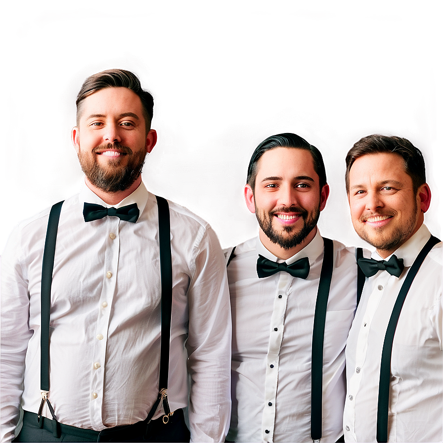 Groomsmen Suspenders Png Juh PNG image