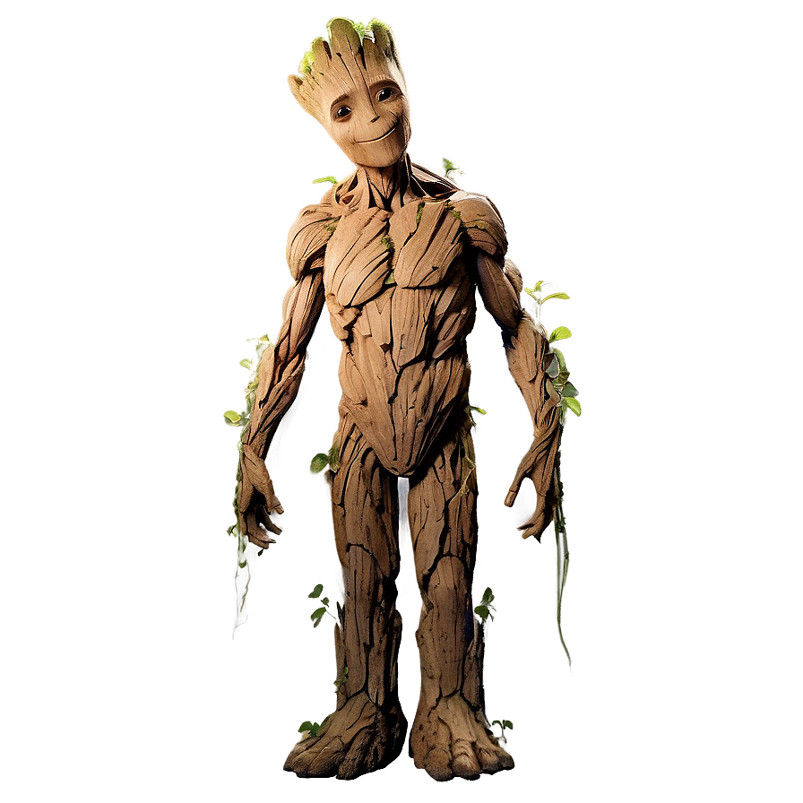 Groot Growing Branches Png Gpl70 PNG image