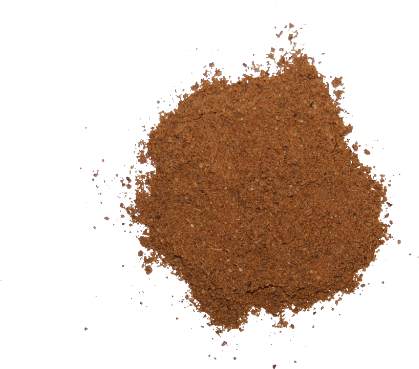 Ground Cinnamon Pile Spice Texture PNG image