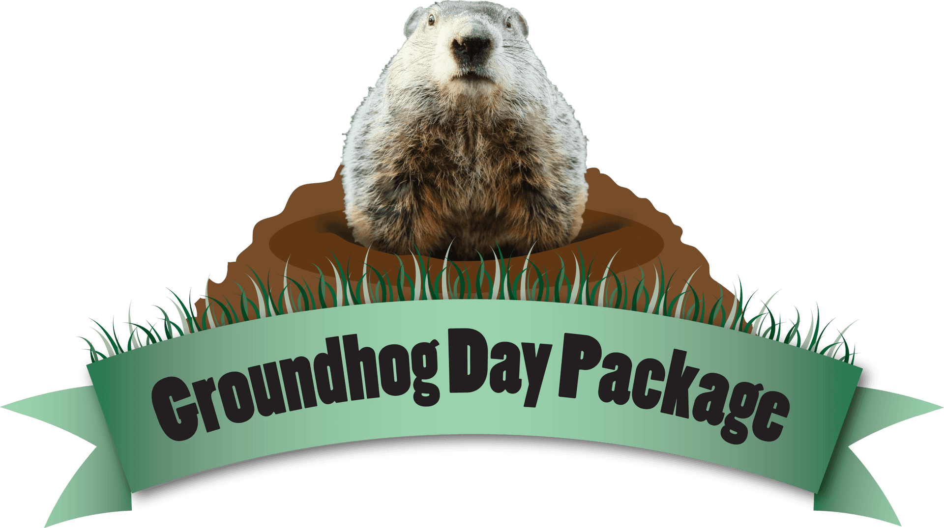 Groundhog Day Package Promo PNG image