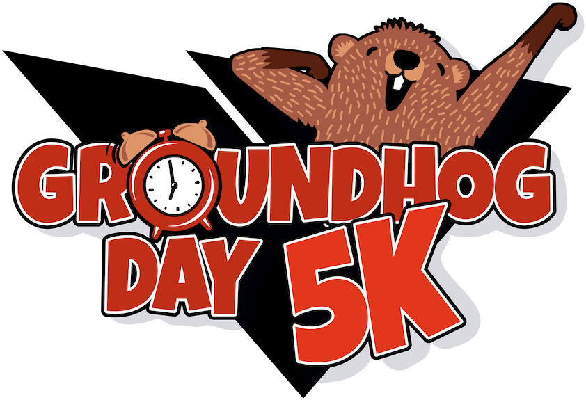 Groundhog Day5 K Event Logo PNG image