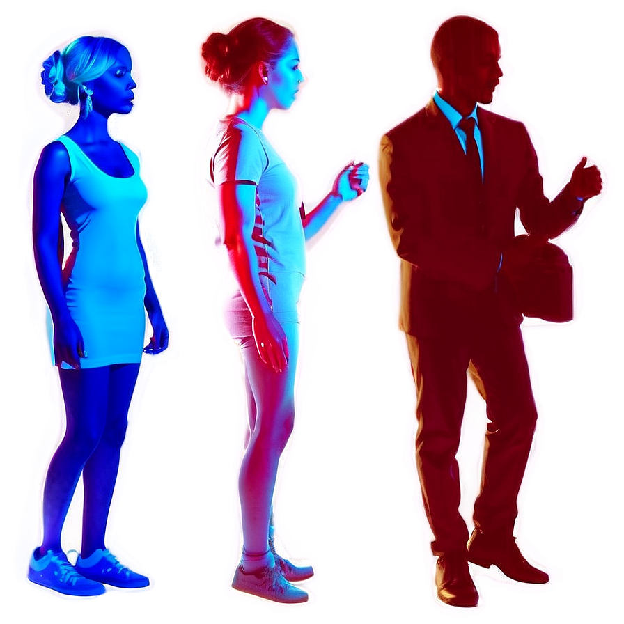 Group Person Silhouette Png 05252024 PNG image