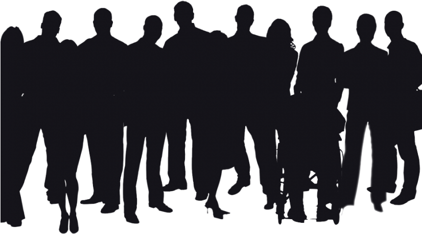 Group Silhouette Profile PNG image