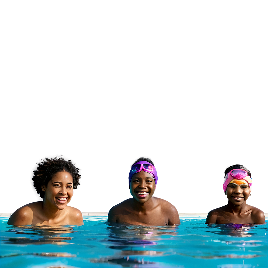 Group Swimming Session Png 06262024 PNG image