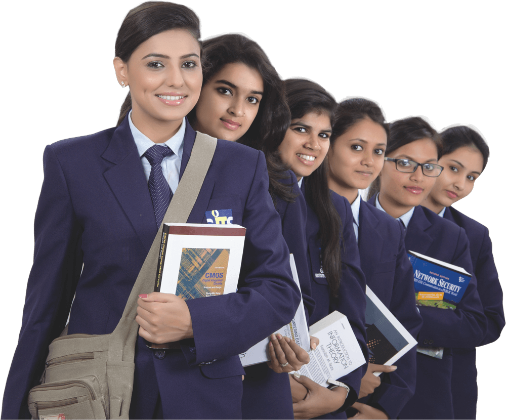 Groupof College Studentsin Uniform PNG image