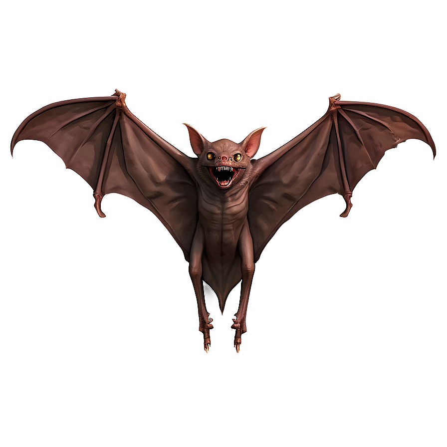 Gruesome Vampire Bat Png 31 PNG image