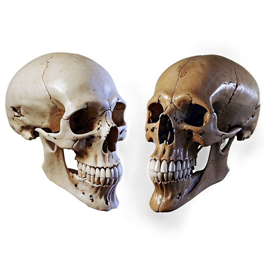 Grunge Animal Skull Png 06282024 PNG image