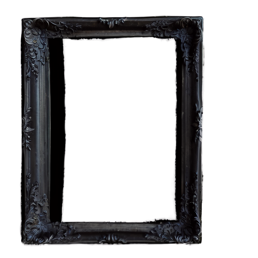 Grunge Black Frame Png Lvc PNG image