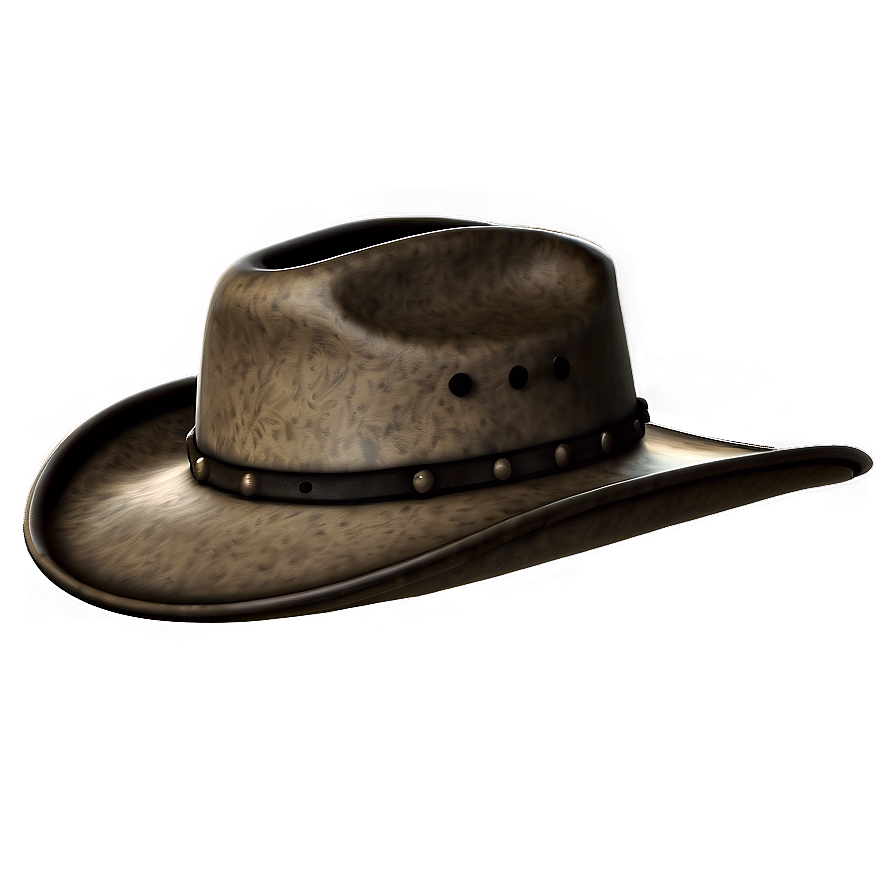 Grunge Cowboy Hat Transparent Png 05262024 PNG image