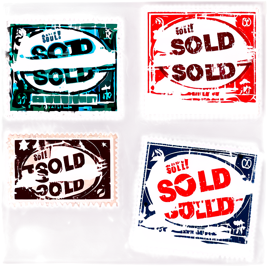 Grunge Sold Stamp Png Ikl PNG image