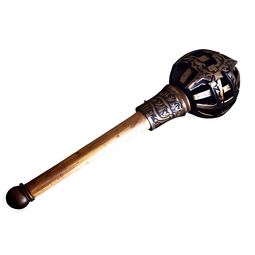 Grunge Style Mace Png Aup PNG image