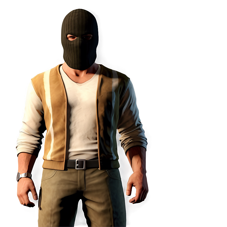 Gta Online Masked Player Png Npf PNG image