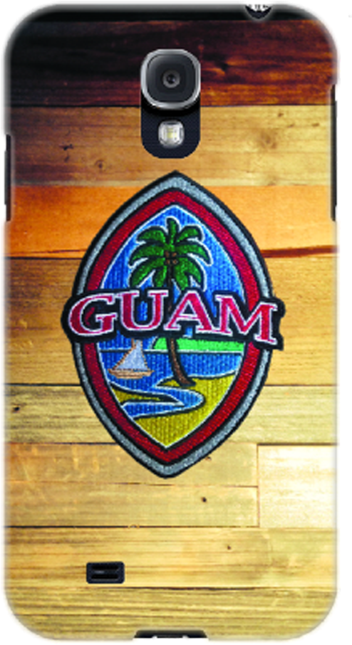 Guam Emblem Smartphone Case PNG image