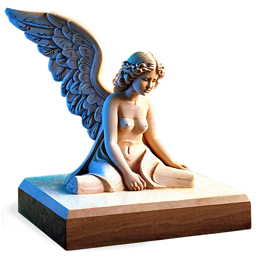 Guardian Angel Carving Png 06202024 PNG image