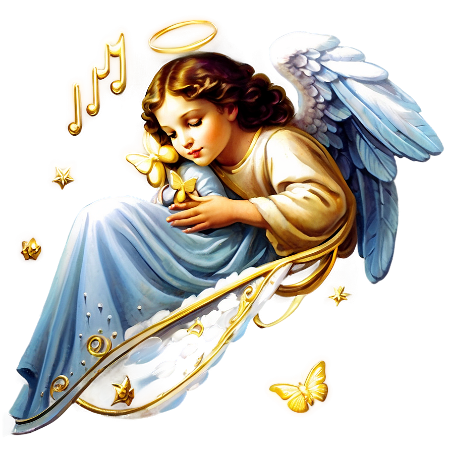 Guardian Angel Of Children Png Djl PNG image