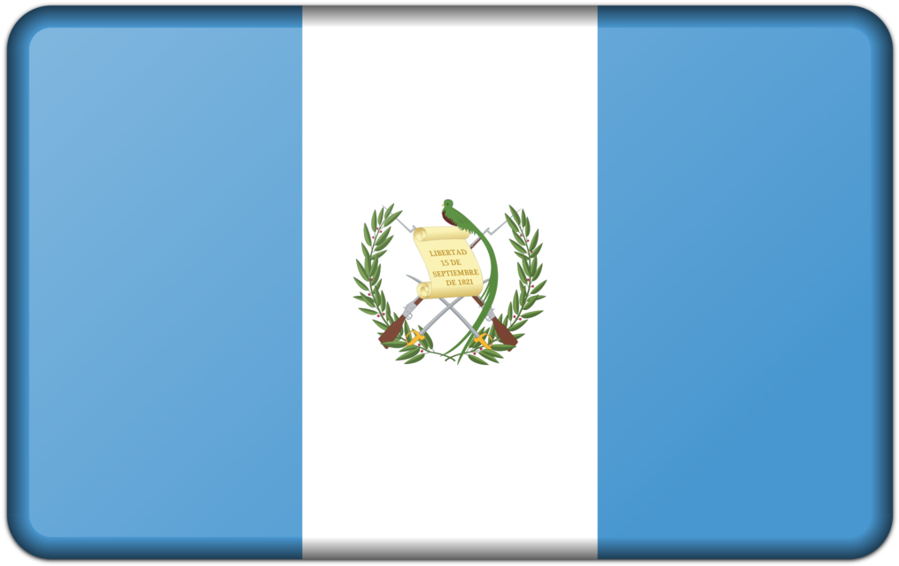 Guatemalan Flag Central America PNG image