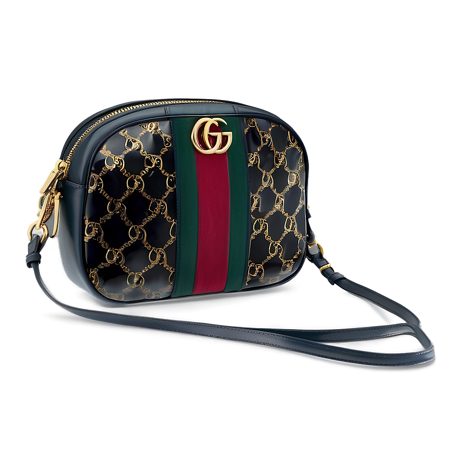 Gucci Laminated Leather Bag Png Kbb PNG image