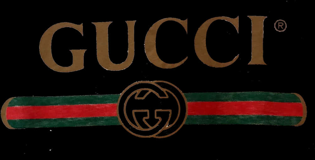 Gucci Logowith Iconic Stripesand Symbol PNG image