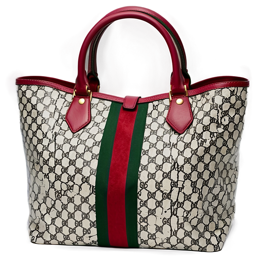 Gucci White Tote Bag Png 06272024 PNG image