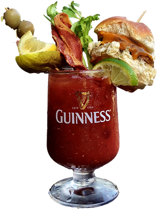 Guinness Branded Bloody Mary Cocktail PNG image