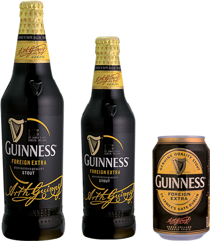 Guinness Foreign Extra Stout Variety PNG image