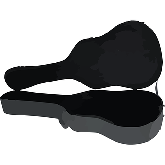 Guitar Case Vector Illustration PNG image