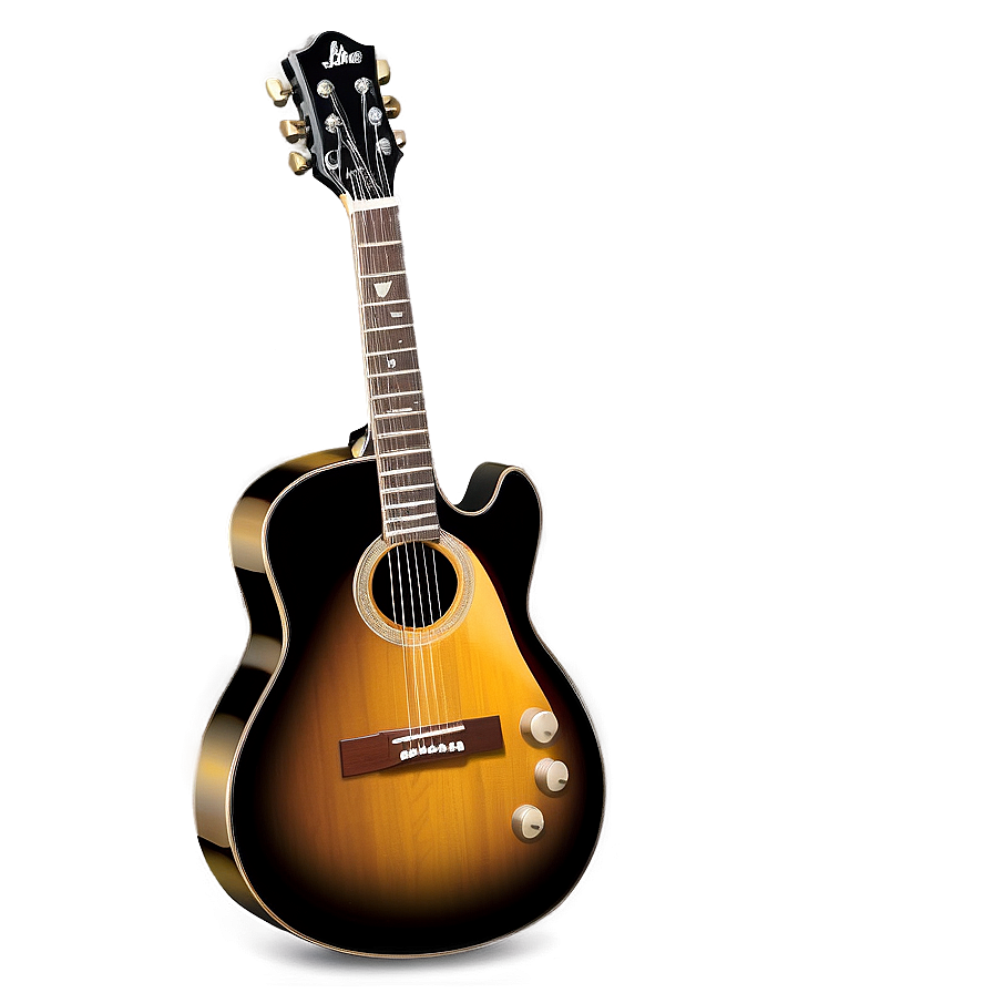 Guitar Illustration Png 11 PNG image