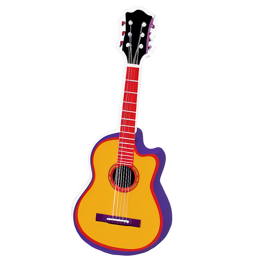 Guitar Silhouette Png Fla PNG image