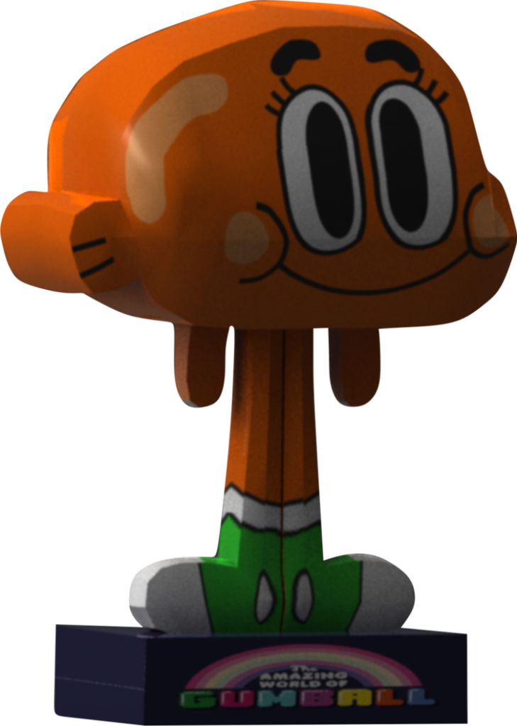 Gumball Watterson Figure PNG image