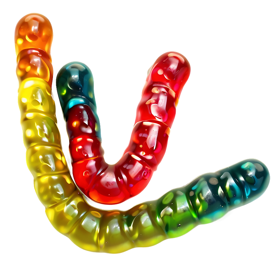 Gummy Worm Candy Png Bhn21 PNG image