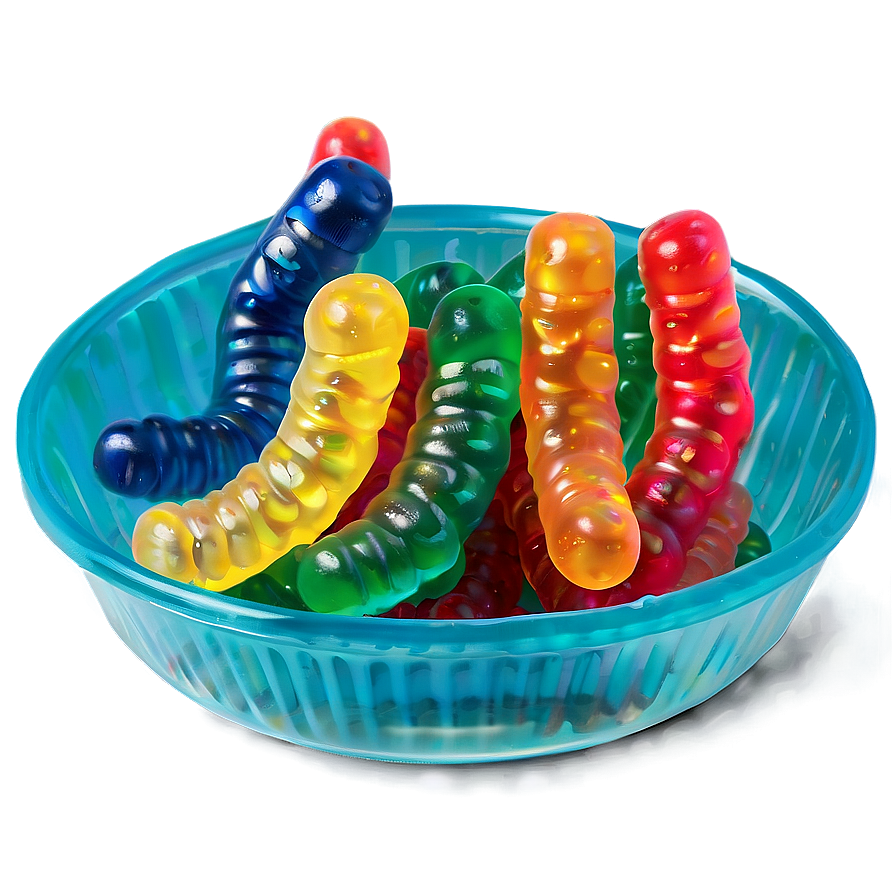 Gummy Worms By The Pound Png Dau PNG image