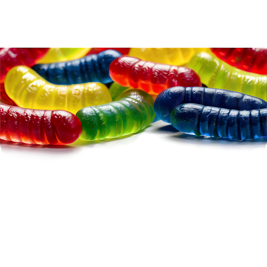 Gummy Worms For Baking Png 87 PNG image