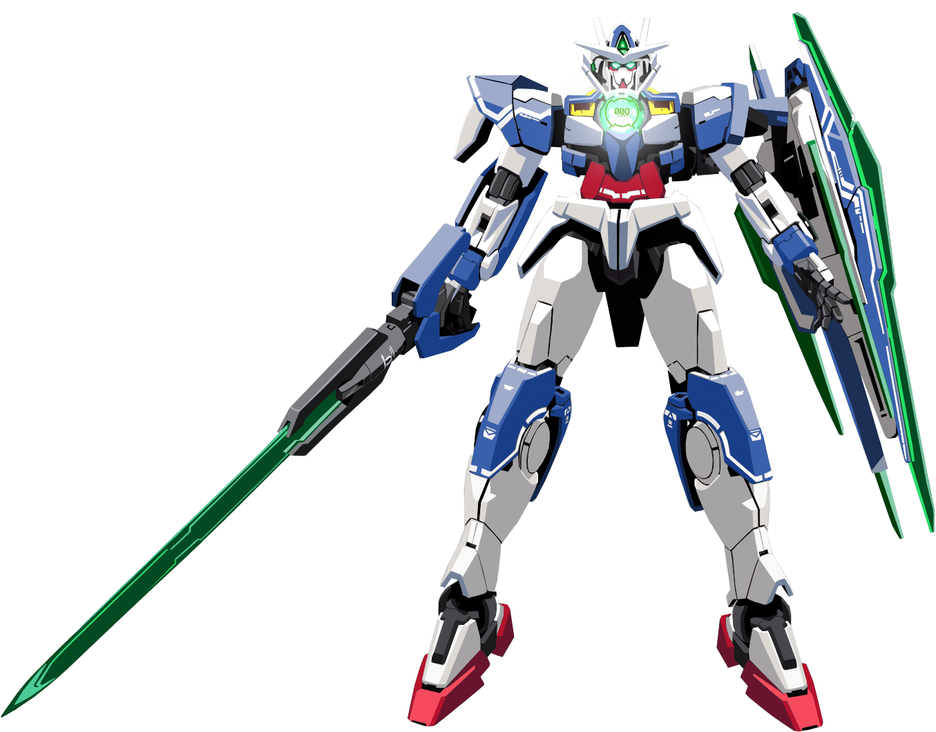 Gundam Mechawith Beam Saberand Shield PNG image