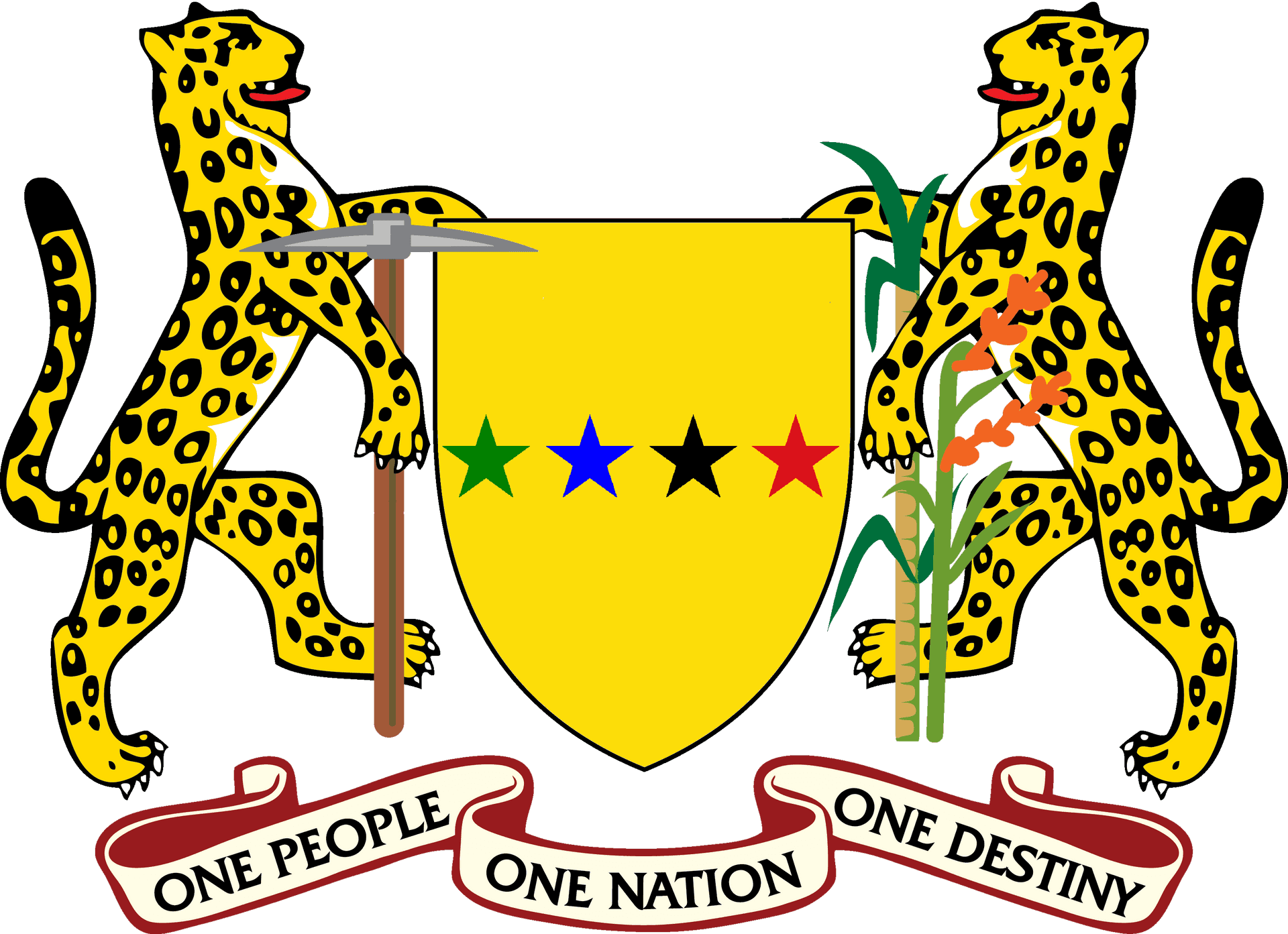 Guyana Coatof Arms PNG image