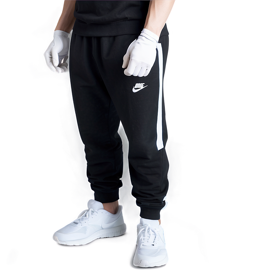 Gym Black Sweatpants Png Ccs PNG image