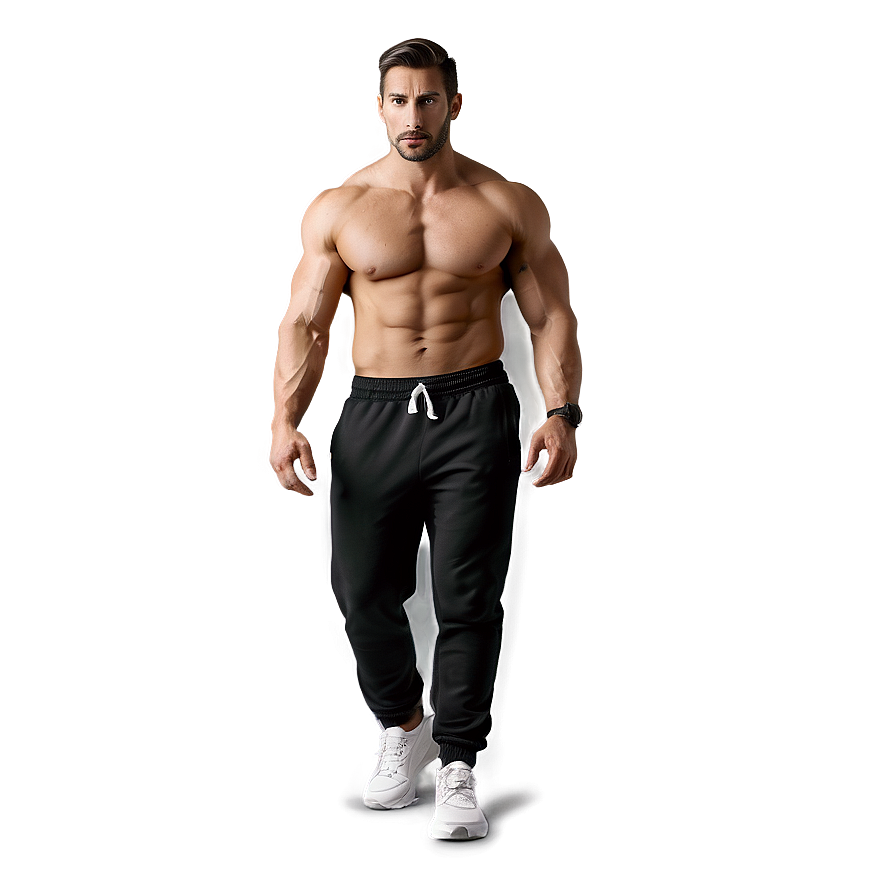 Gym Black Sweatpants Png Mup99 PNG image