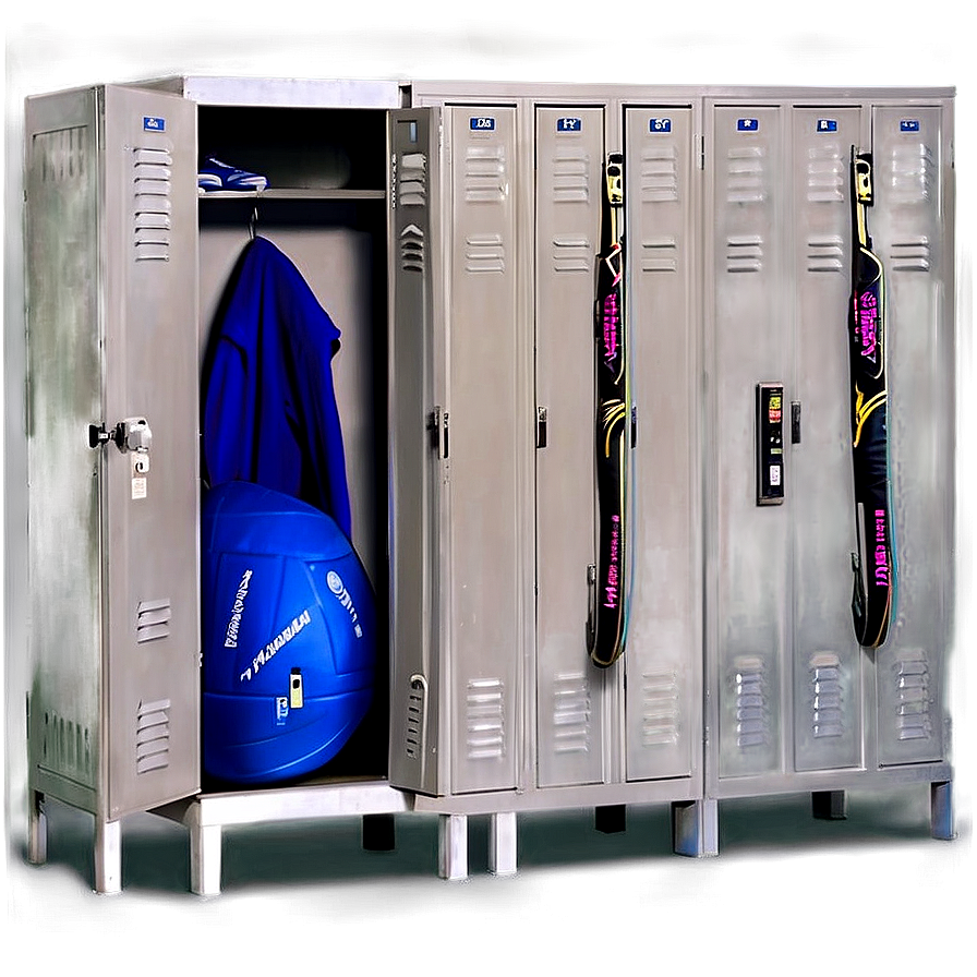 Gym Locker Room Png 05212024 PNG image