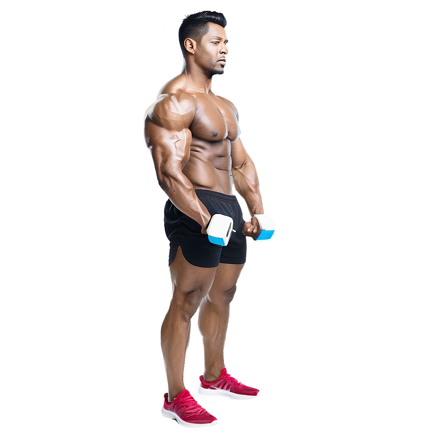 Gym Muscle Man Png Qig PNG image