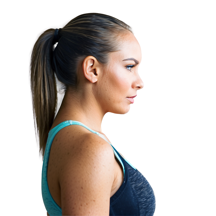 Gym Ponytail Secure Png Ess62 PNG image