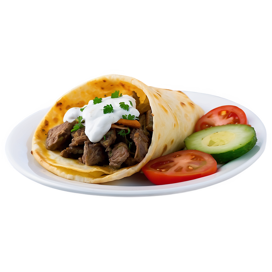 Gyro Street Food Png 06252024 PNG image