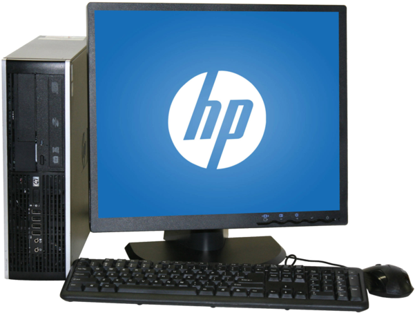 H P Desktop Setup PNG image