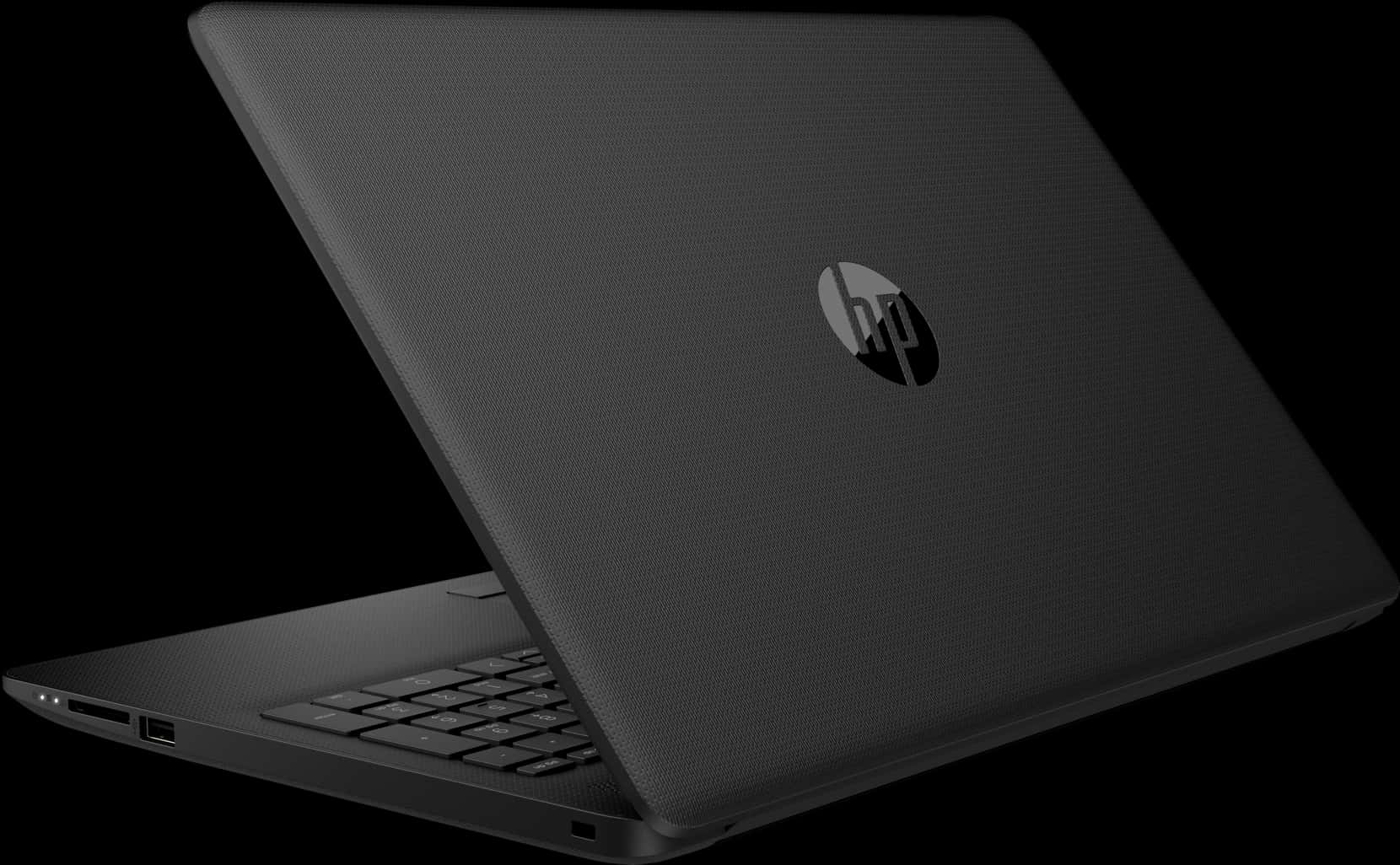 H P Laptop Closed Angle View PNG image