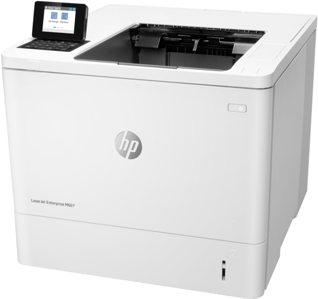 H P Laser Jet Enterprise M607 Printer PNG image