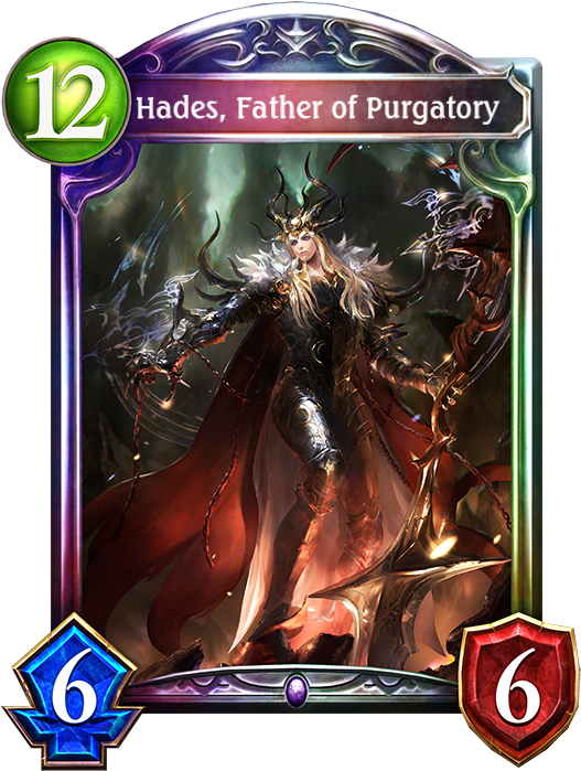 Hades Fatherof Purgatory Card Art PNG image