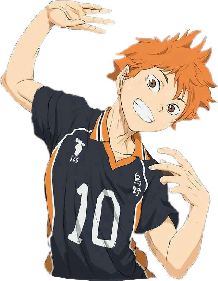 Haikyuu Animated Volleyball Player Number10 PNG image